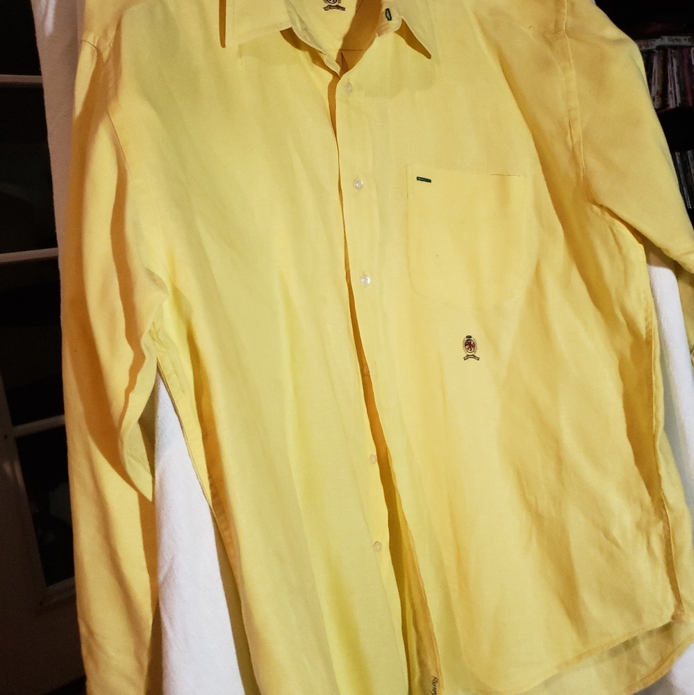 TOMMY H. vintage linen shirt